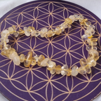 Bracelet Baroque Citrine Chauffée