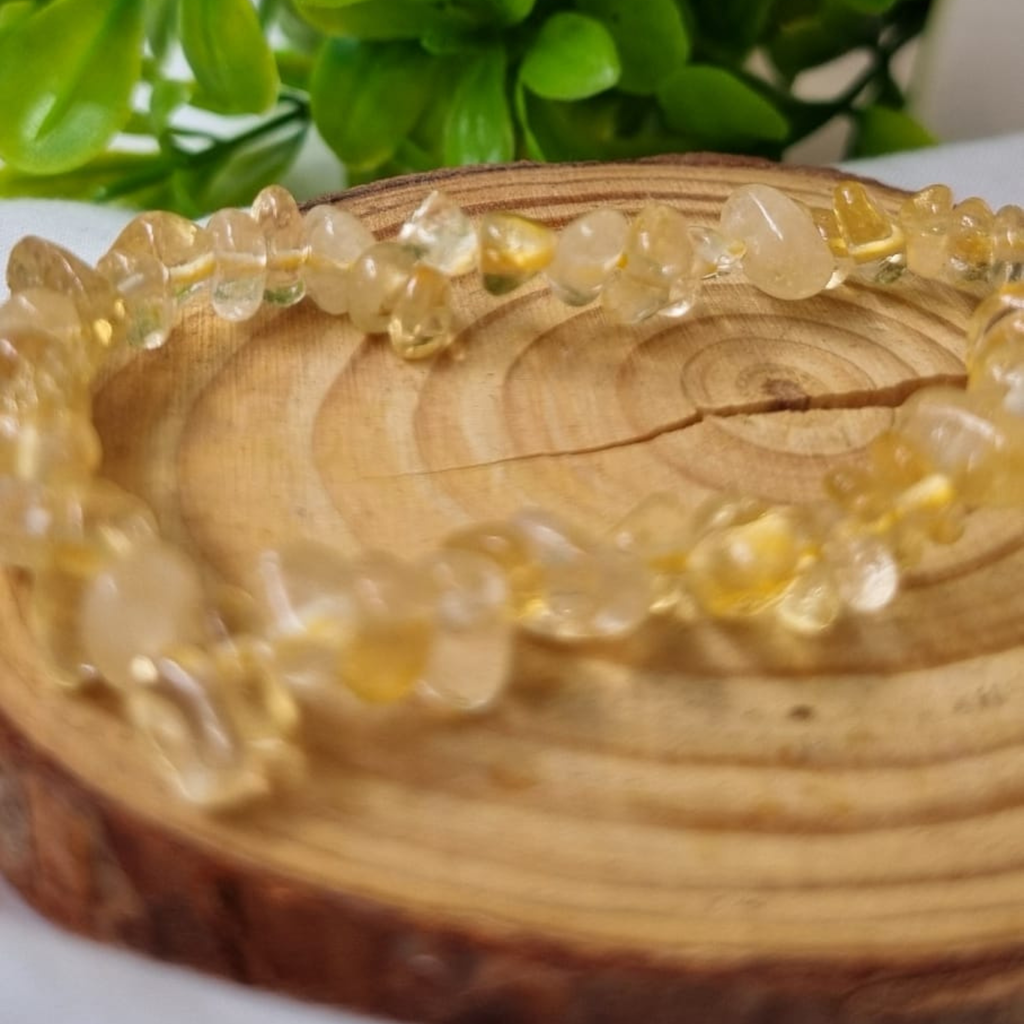 Bracelet Baroque Citrine Chauffée