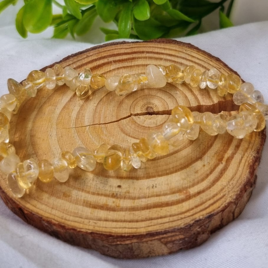 Bracelet Baroque Citrine Chauffée