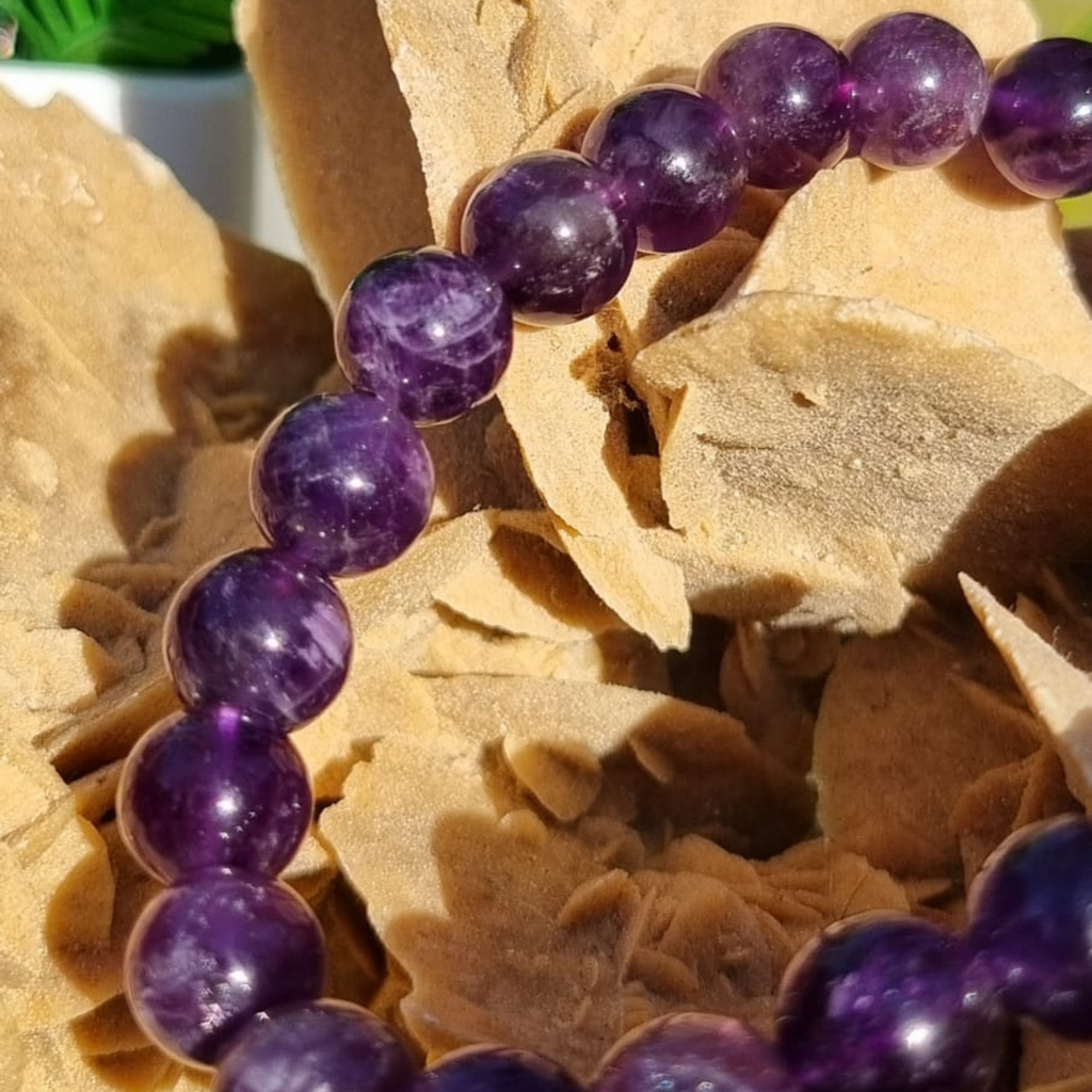 Bracelet Dark Améthyste