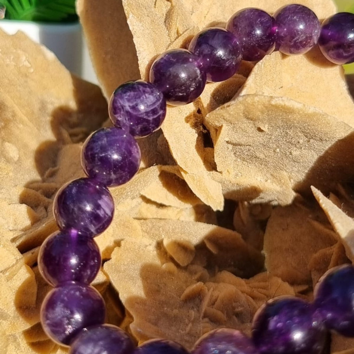 Bracelet Dark Améthyste