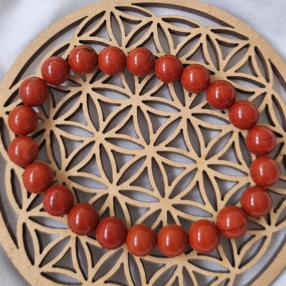 Bracelet Jaspe Rouge