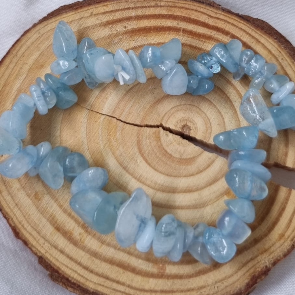 Bracelet Baroque Aigue Marine