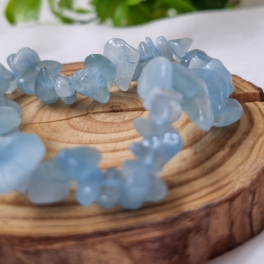 Bracelet Baroque Aigue Marine
