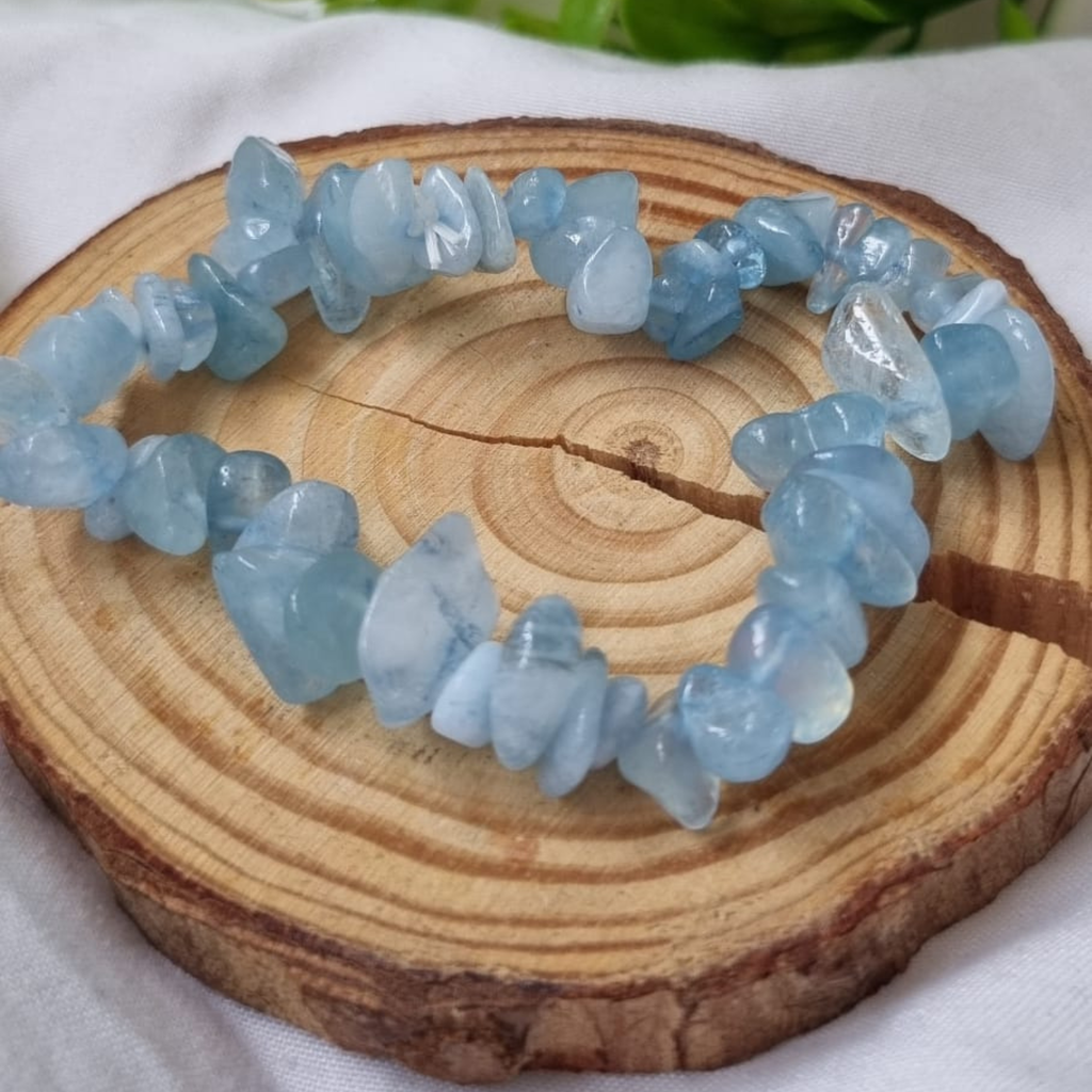 Bracelet Baroque Aigue Marine