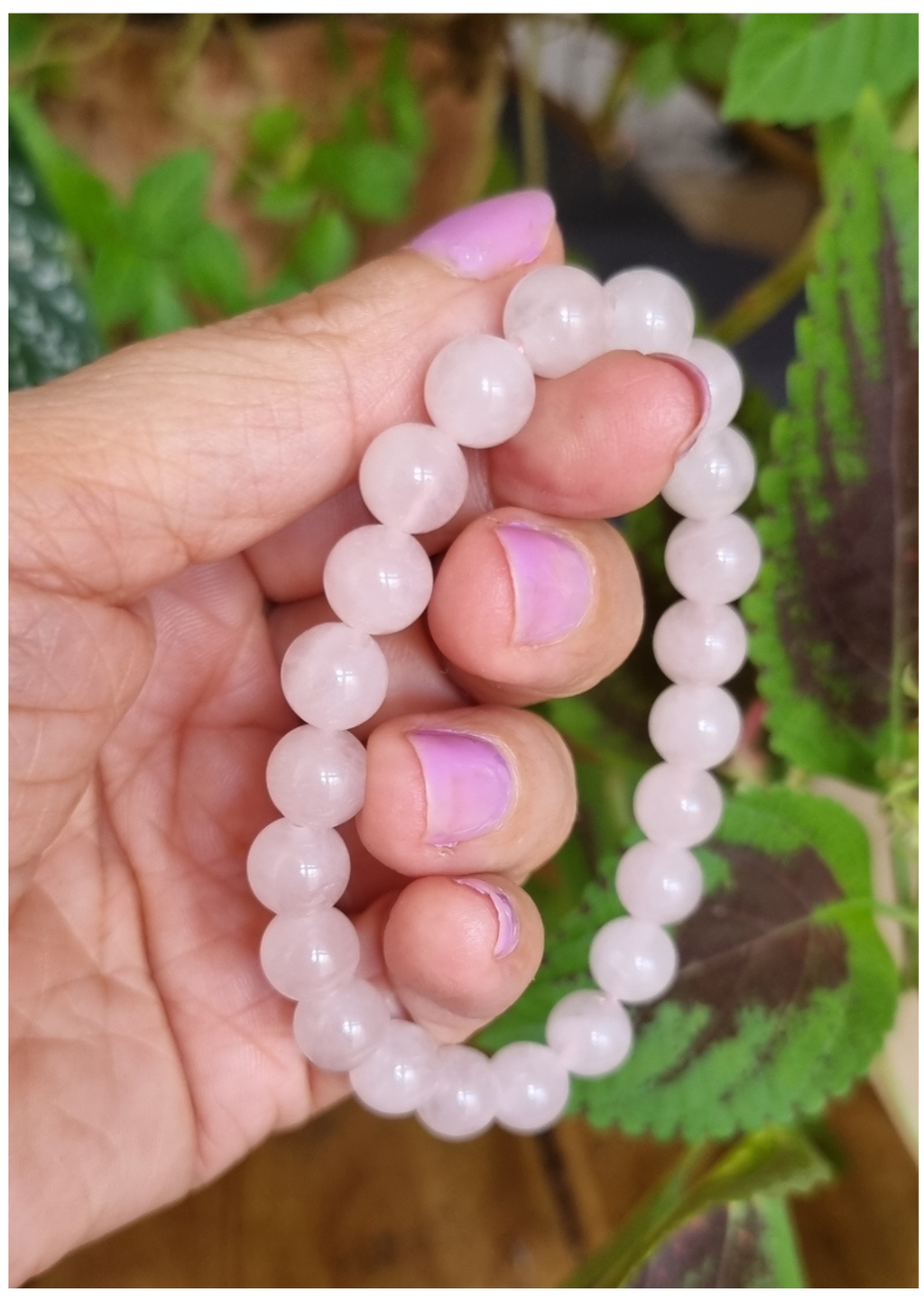 Bracelet  Quartz Rose