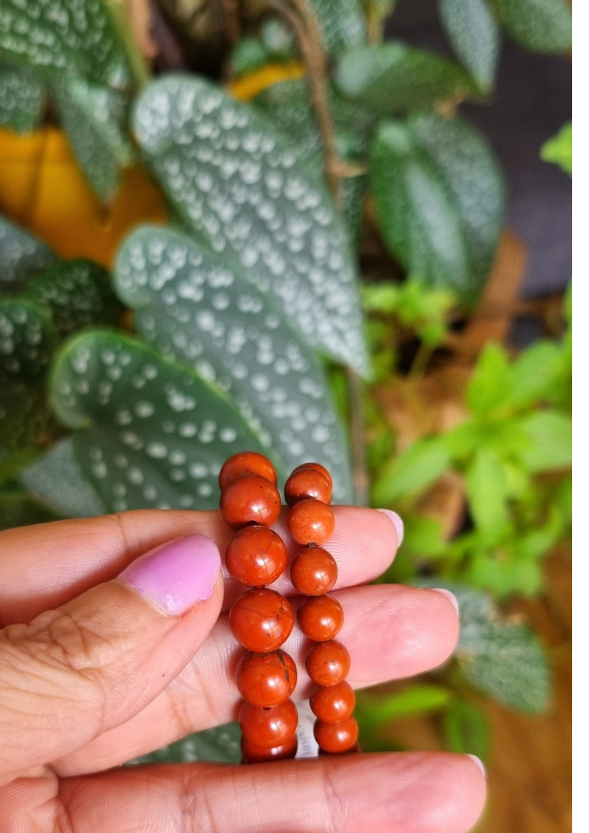 Bracelet Jaspe Rouge