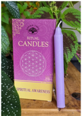Bougie de rituel Violette