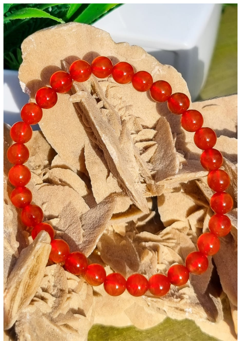 Bracelet Cornaline Rouge