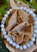 Bracelet Boule Howlite