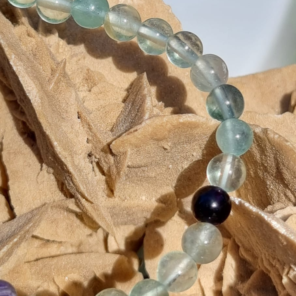Bracelet Fluorite Multicolore