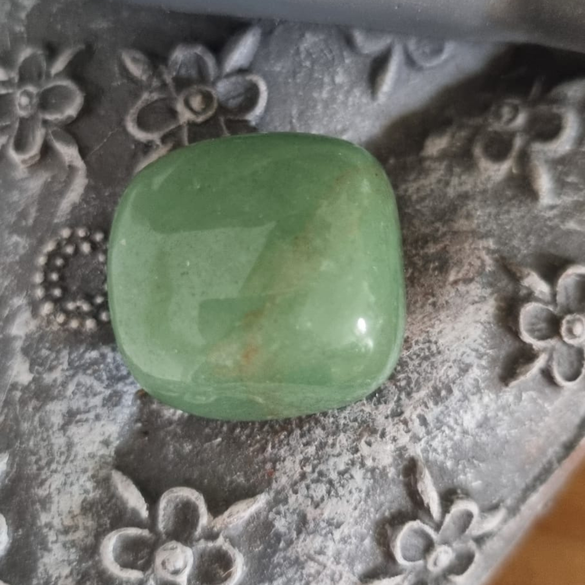 Pierre roulée Aventurine Verte