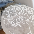 Plaque de rechargement Arbre de vie Sélénite