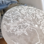 Plaque de rechargement Arbre de vie Sélénite